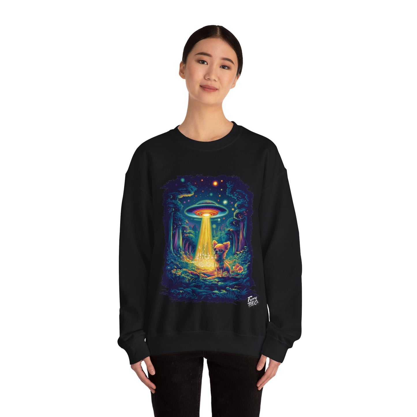 UFO: Unidentified Fur Object Sweatshirt