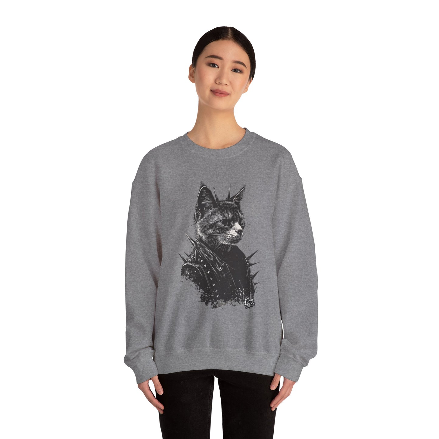 Black Cat Riot Sweatshirt