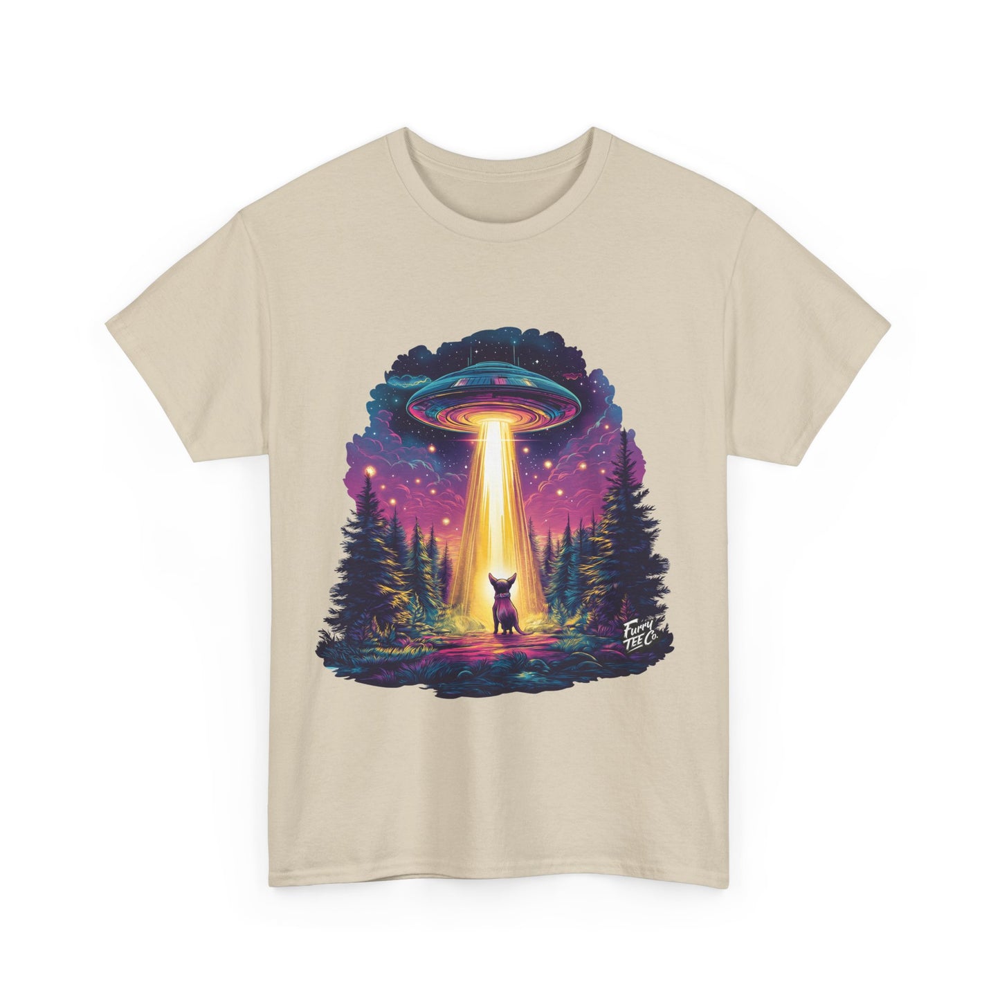 Beam Me Up Pup Tee