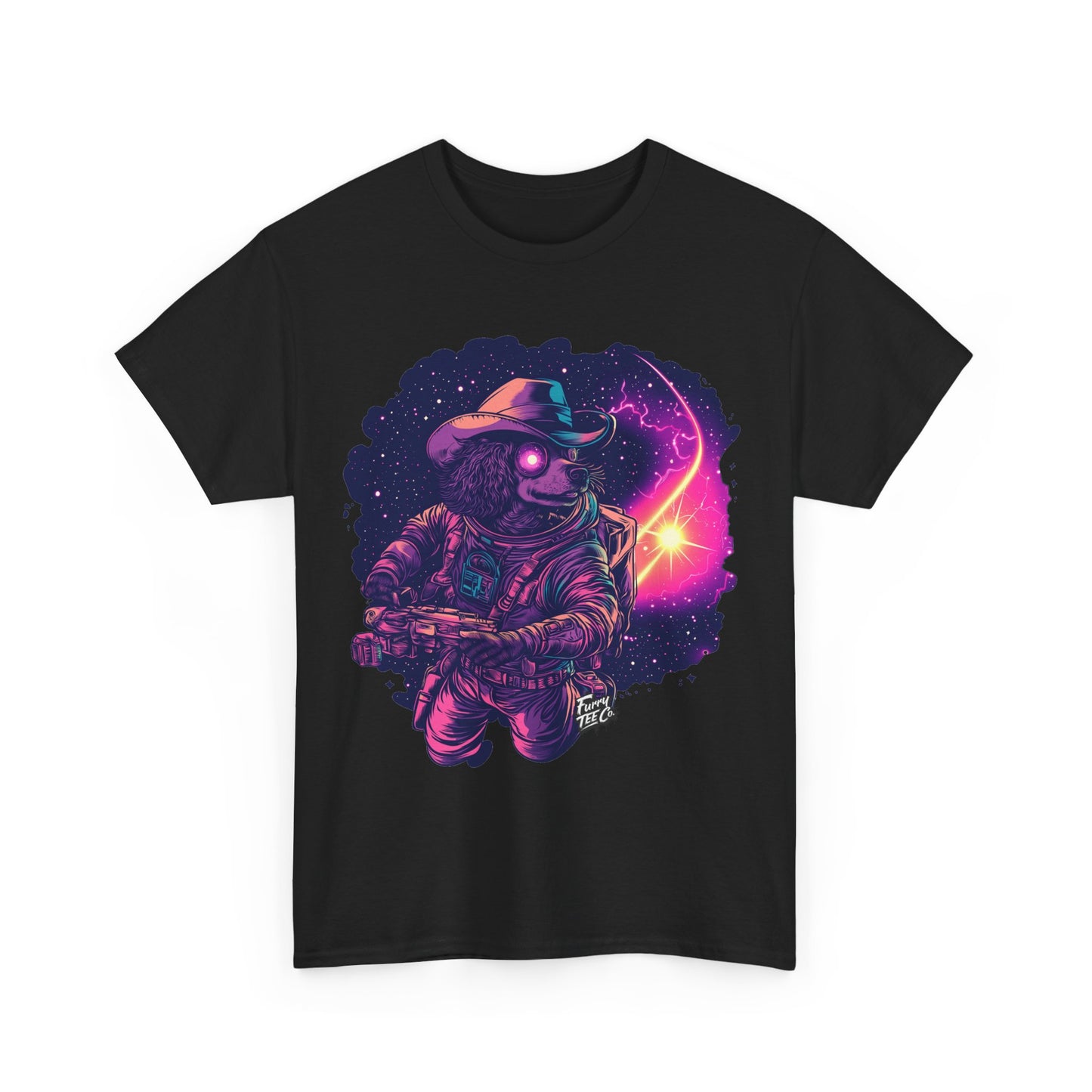 Fur-ocious Space Explorer Tee