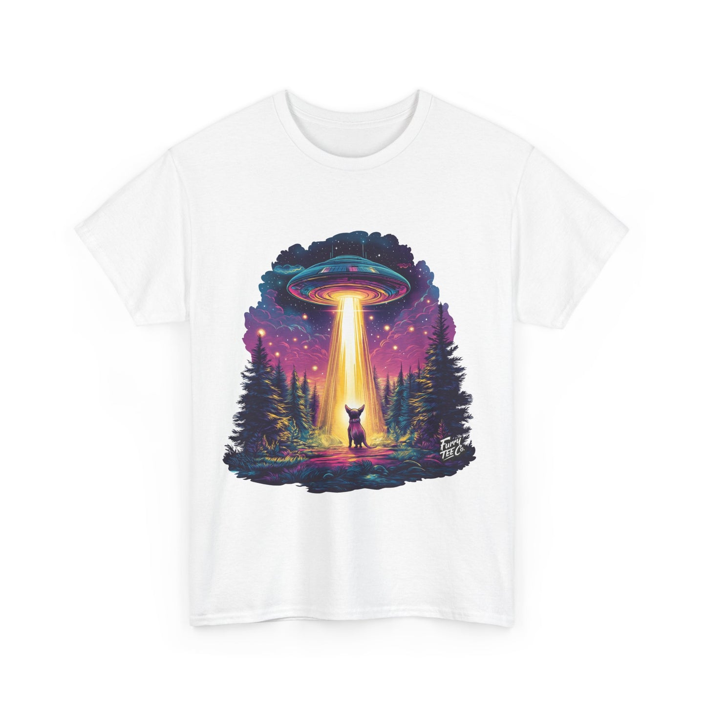 Beam Me Up Pup Tee