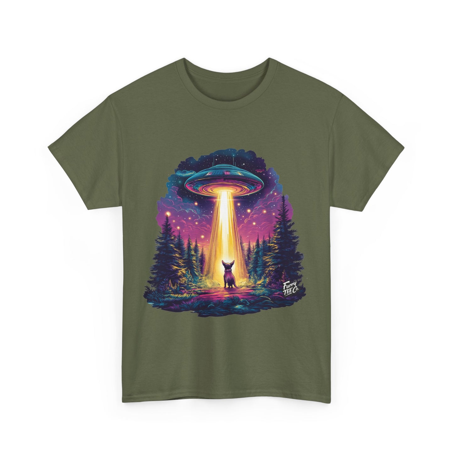 Beam Me Up Pup Tee