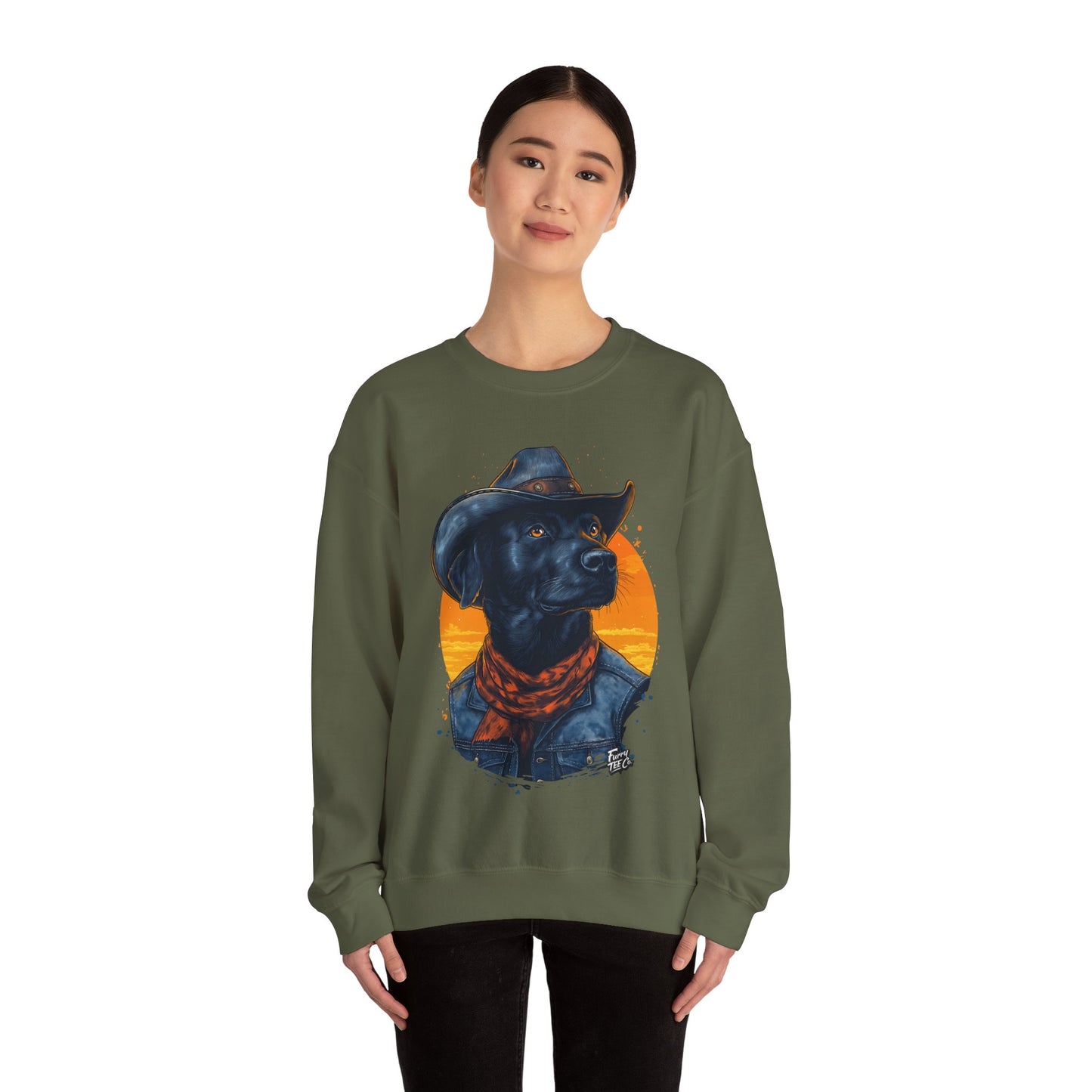 Woofin' & Western Sweatshirt