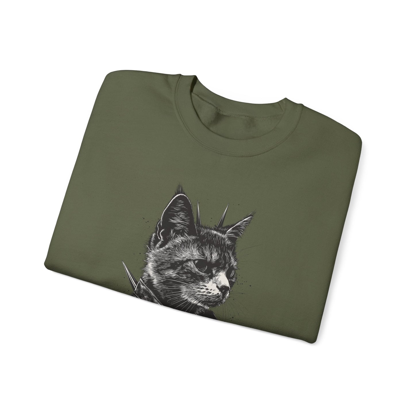 Black Cat Riot Sweatshirt