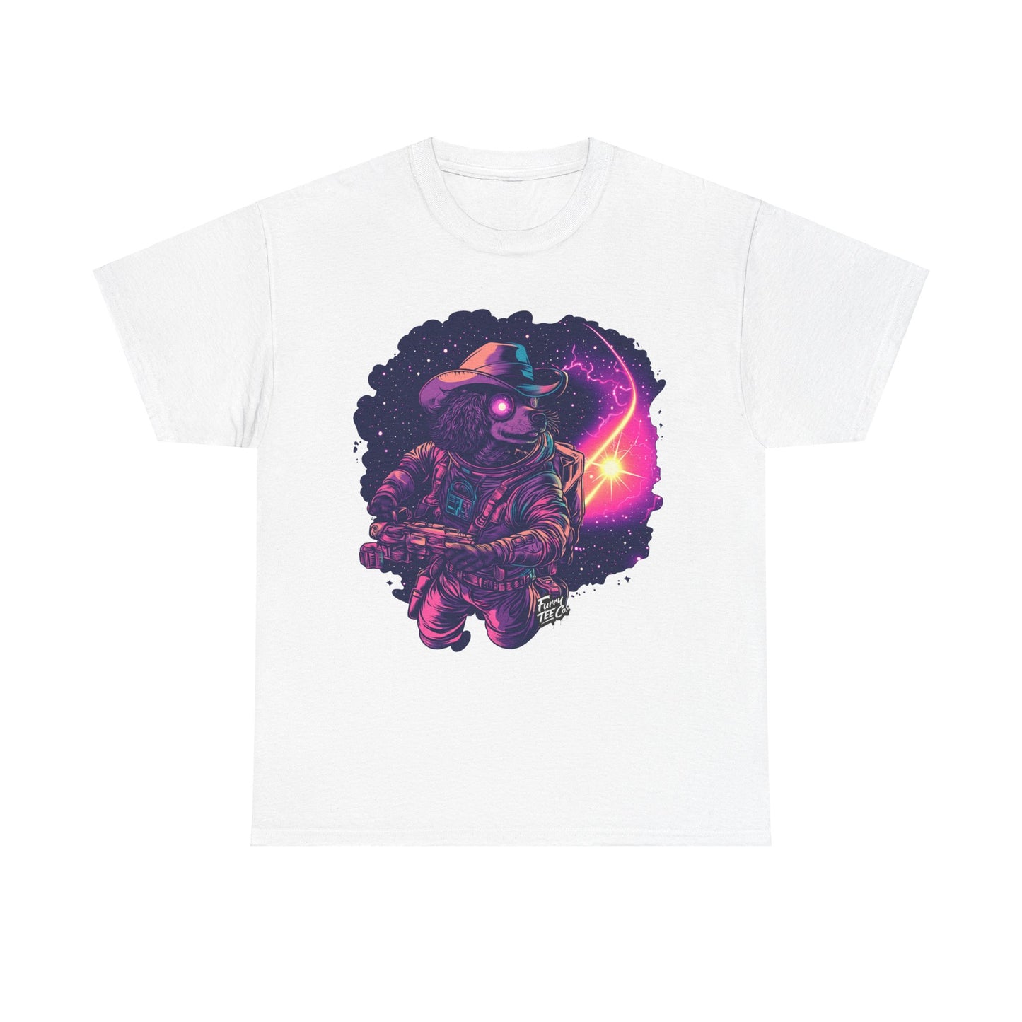 Fur-ocious Space Explorer Tee