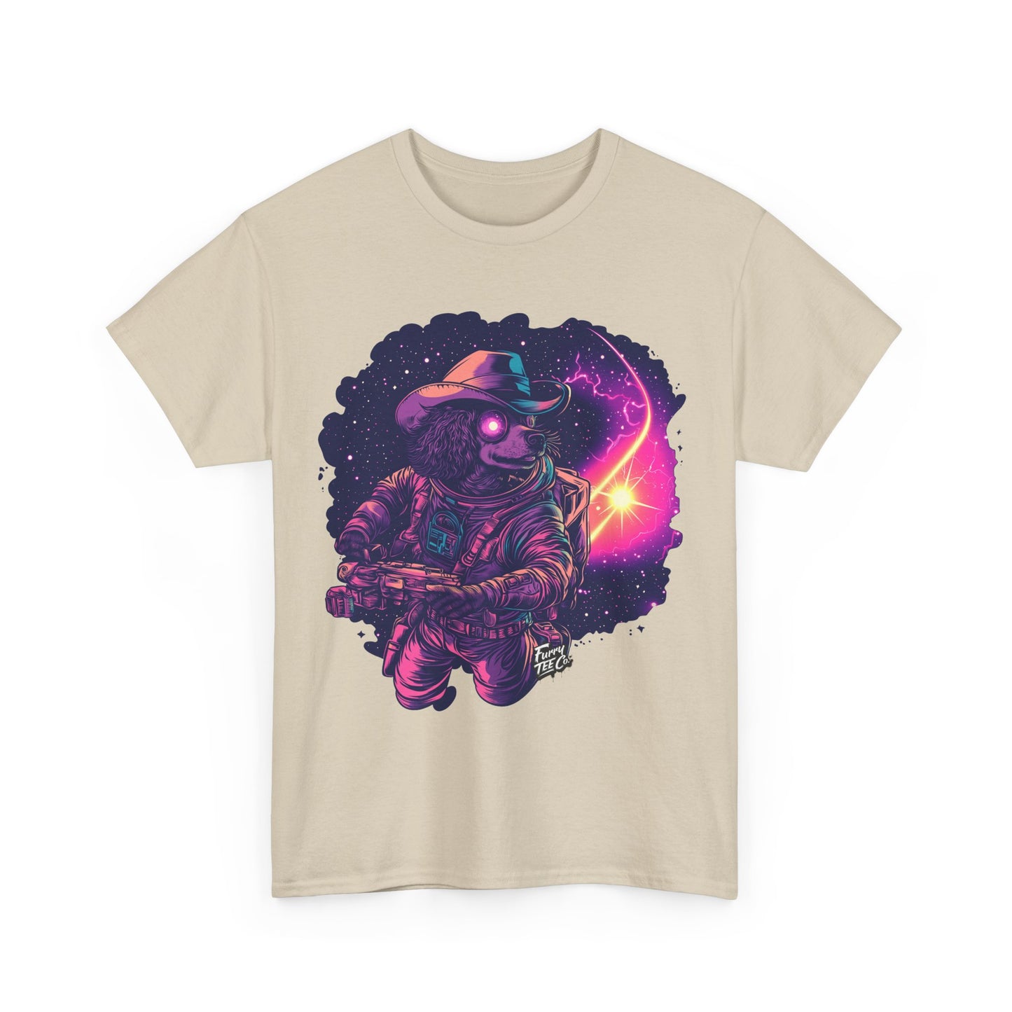 Fur-ocious Space Explorer Tee
