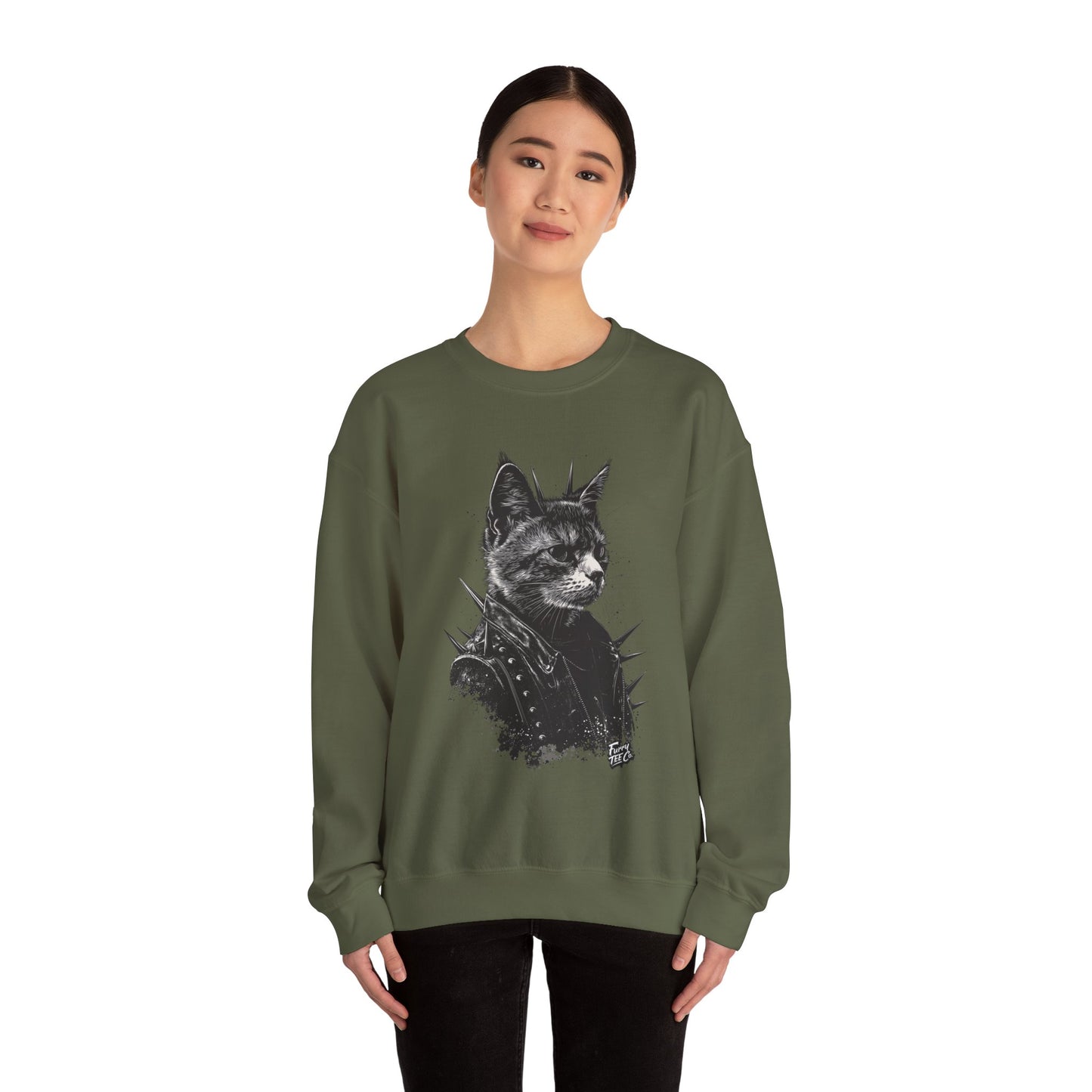 Black Cat Riot Sweatshirt