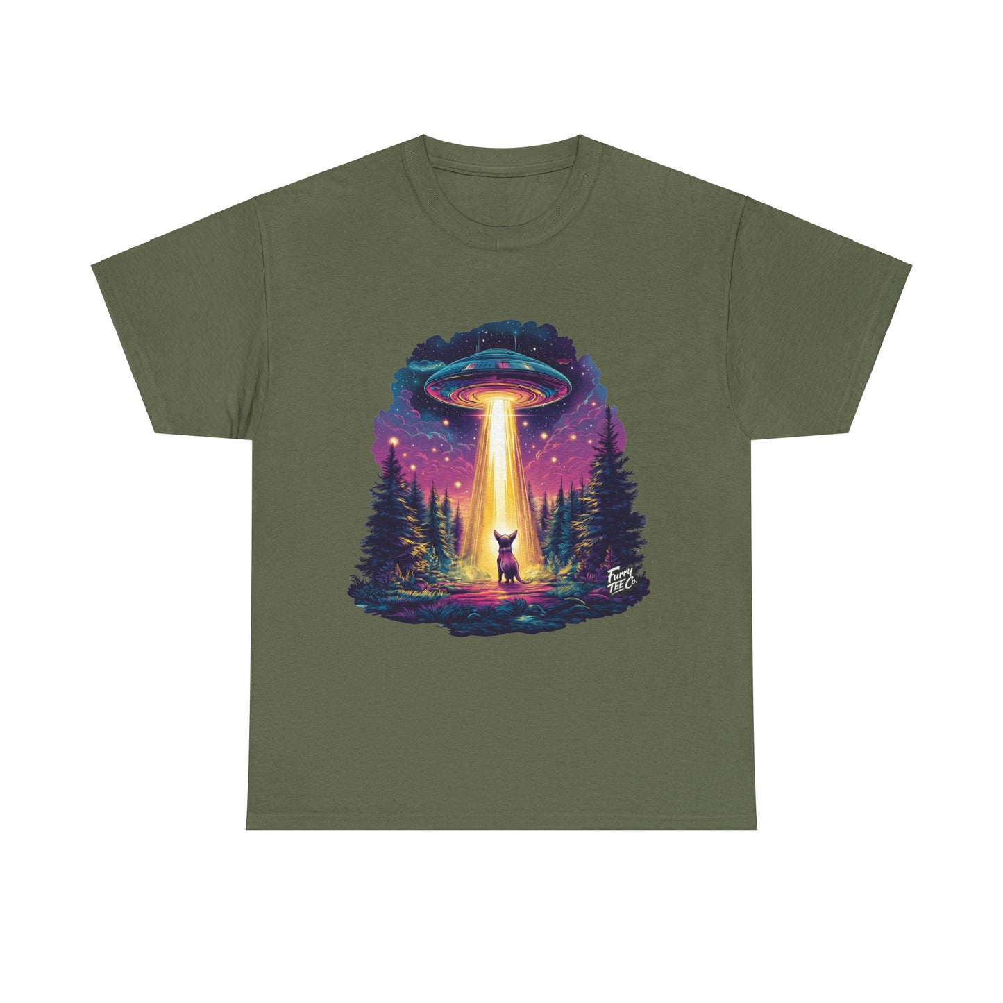 Beam Me Up Pup Tee