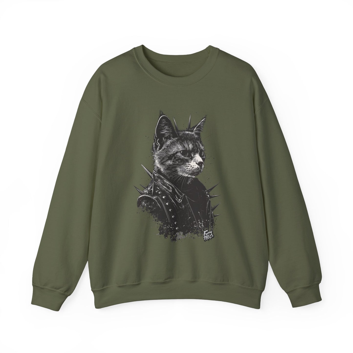 Black Cat Riot Sweatshirt