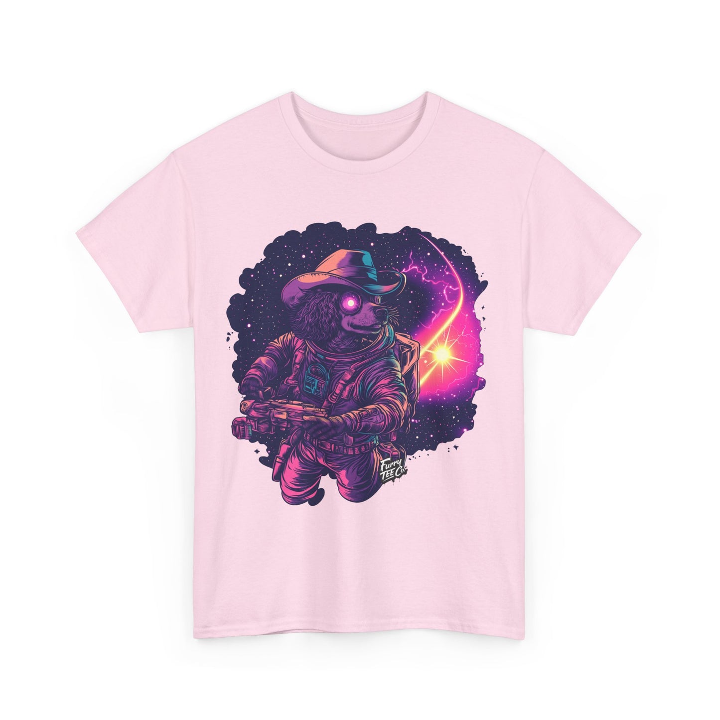 Fur-ocious Space Explorer Tee
