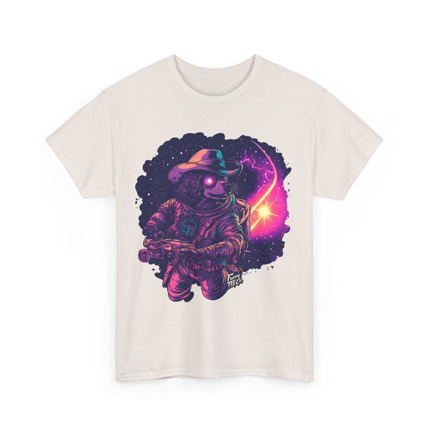 Fur-ocious Space Explorer Tee