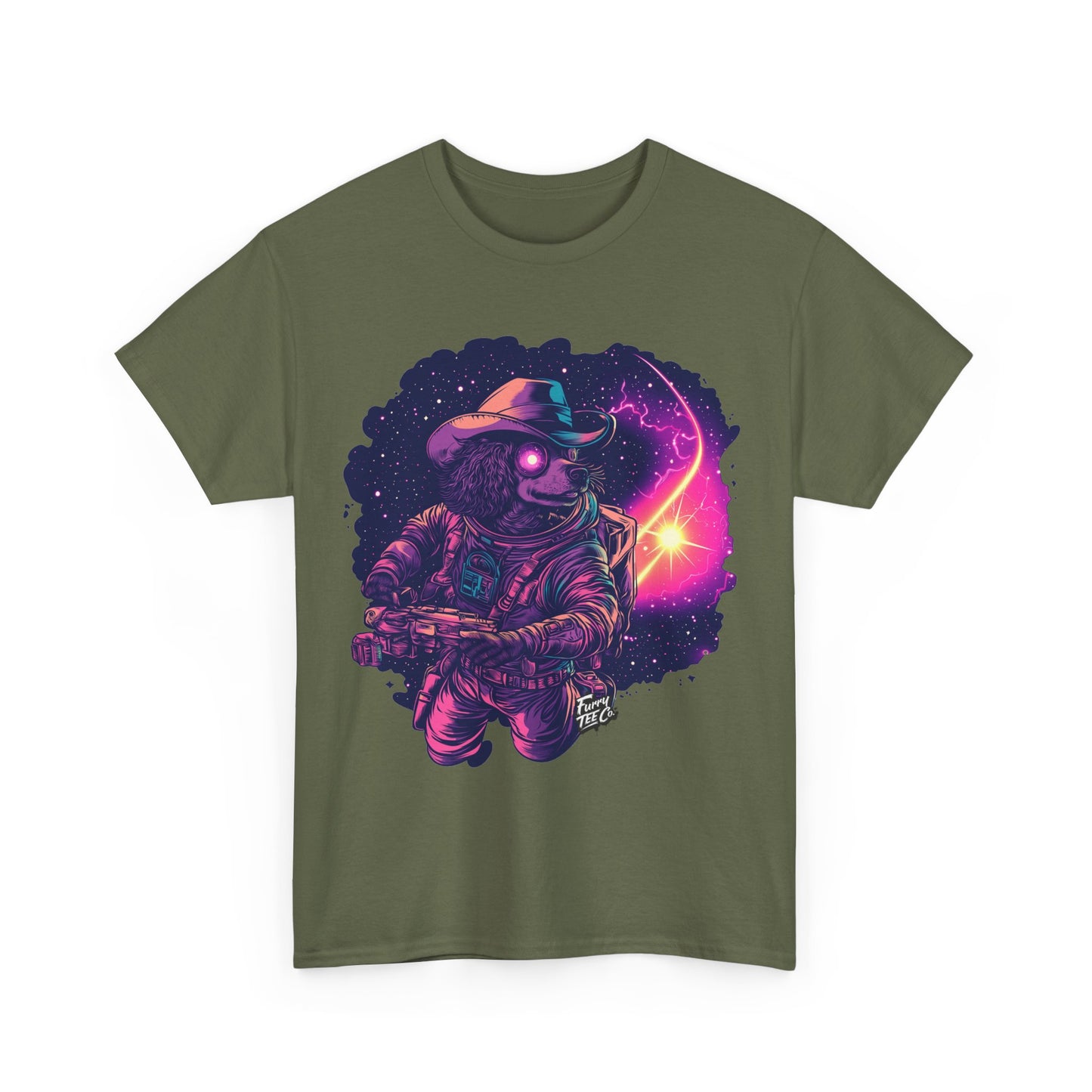 Fur-ocious Space Explorer Tee