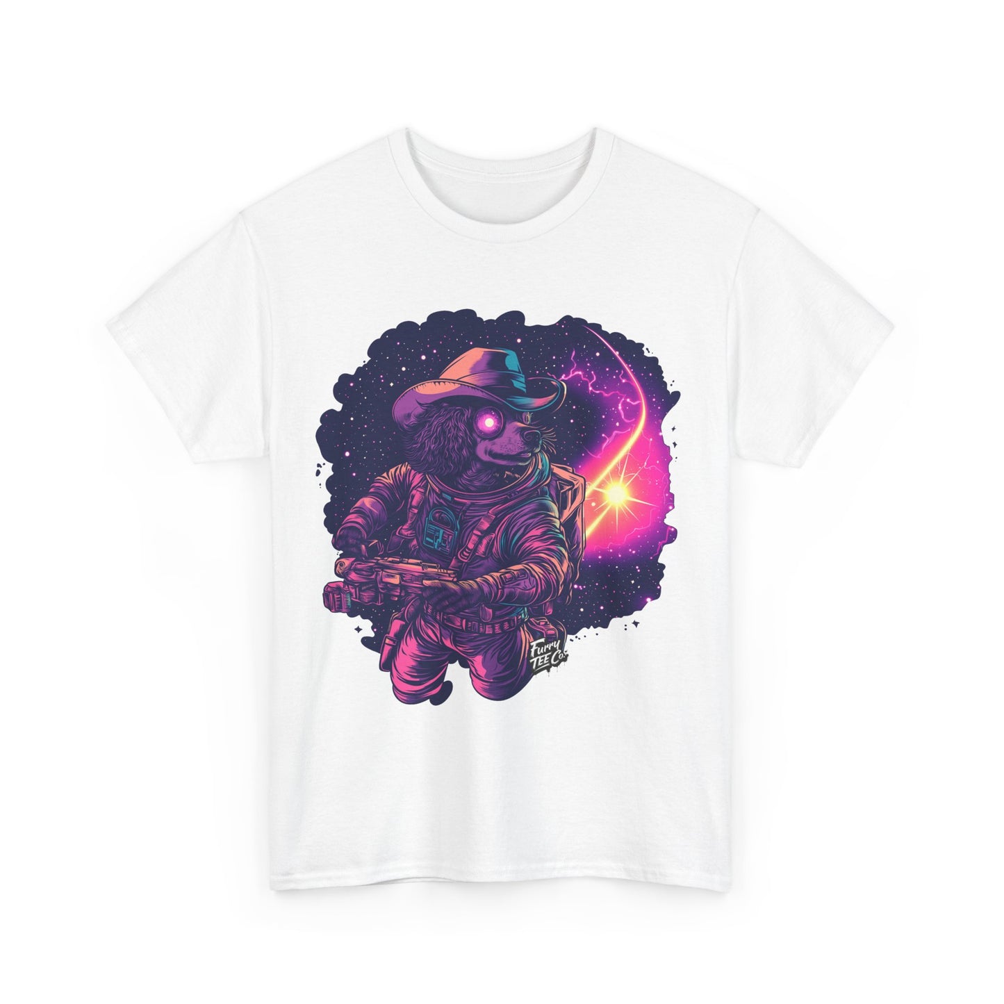 Fur-ocious Space Explorer Tee