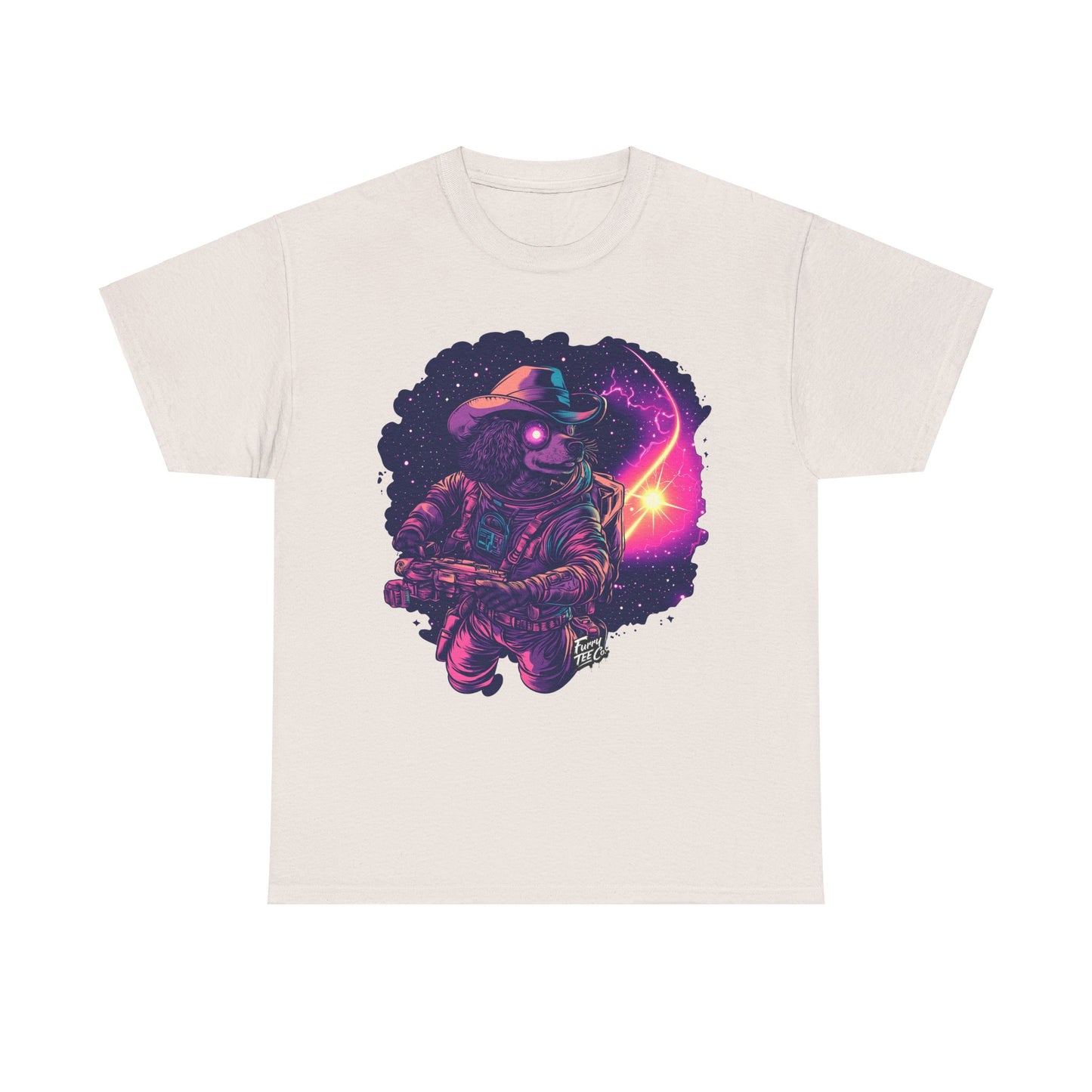 Fur-ocious Space Explorer Tee